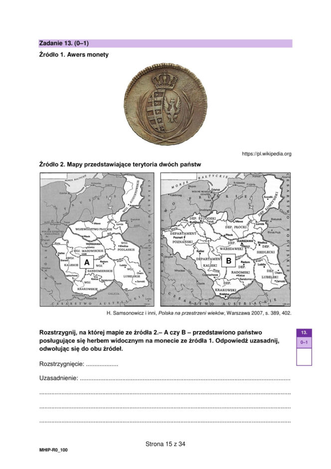 Próbna matura 2026 z historii: Arkusze CKE, pytania i odpowiedzi [14.01.2026]