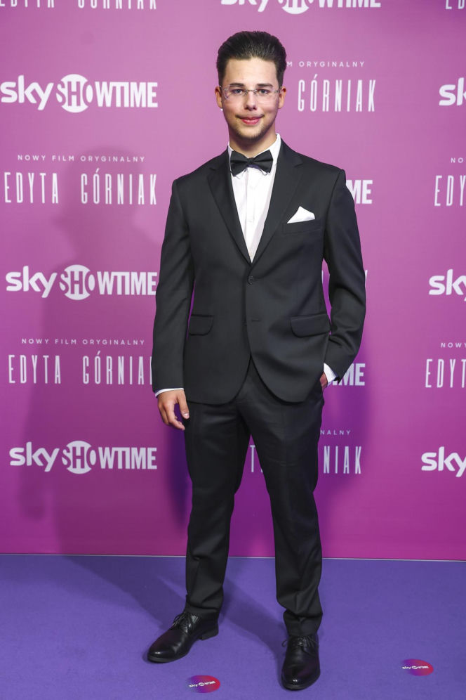 Allan Enso na premierze filmu o swojej mamie