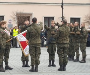 Uroczysta przysięga żołnierzy WOT