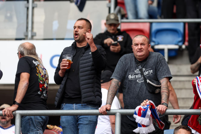 Górnik Zabrze - Lech Poznań: Zdjęcia kibiców i zawodników z meczu 8. kolejki PKO BP Ekstraklasy