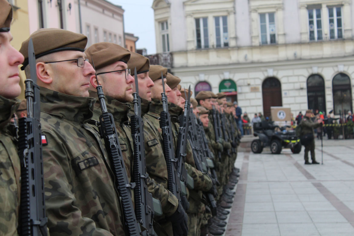 Przysięga wojskowa w Tarnowie