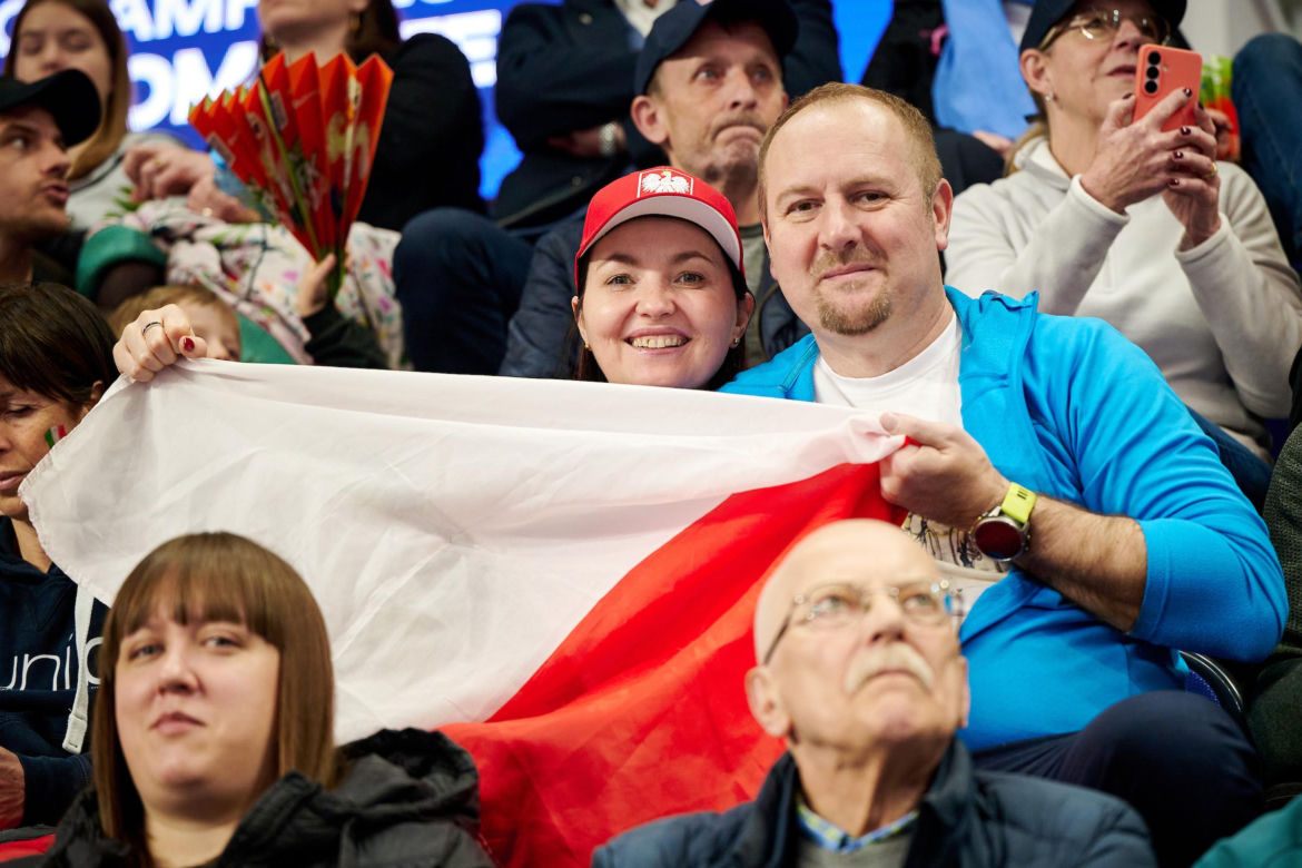 Halowe Mistrzostwa Świata w Lekkoatletyce Kujawy Pomorze 26 w Toruniu. Zdjęcia kibiców i zawodników z 1. dnia imprezy