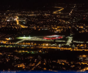 Nocne zdjęcia Lublina z góry!