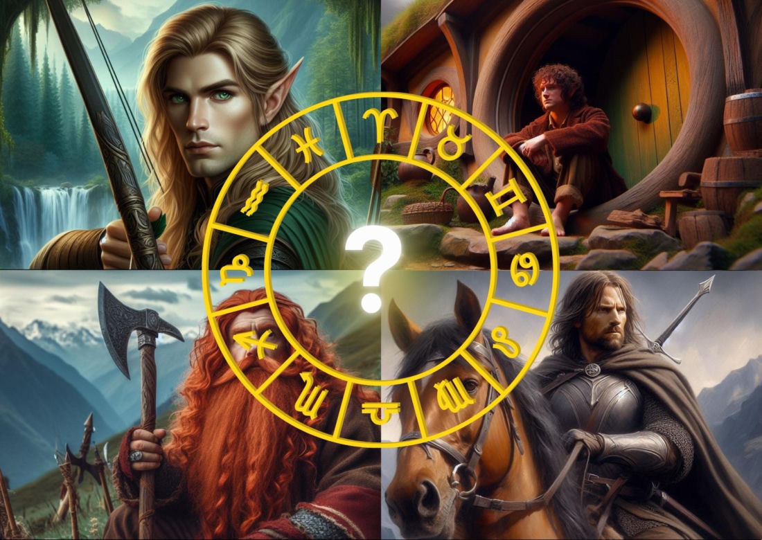 Władca Pierścieni. Znaki zodiaku dopasowane do członków Drużyny Pierścienia! Kogo z nich przypominasz?