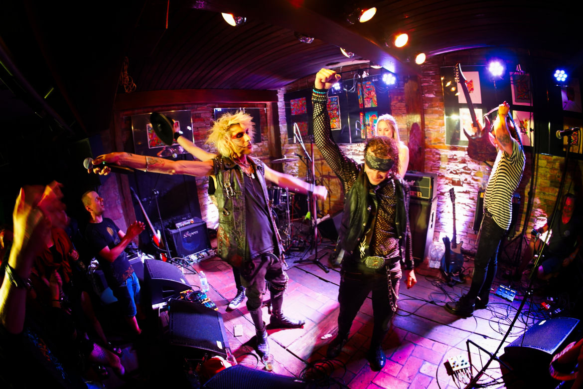 Energetyczny koncert Wildstreet w toruńskim Hard Rock Pubie Pamela
