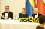 Obiad na cześć szwedzkiej pary królewskiej