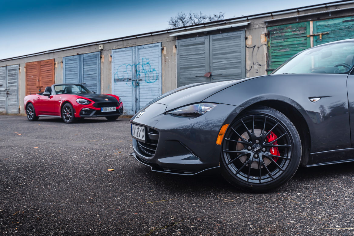 Abarth 124 Spider 1.4 Multiair 170 KM vs. Mazda MX-5 2.0 184 KM
