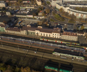 Tak powstawał nowy dworzec PKS. Zdjęcia droniq.pl