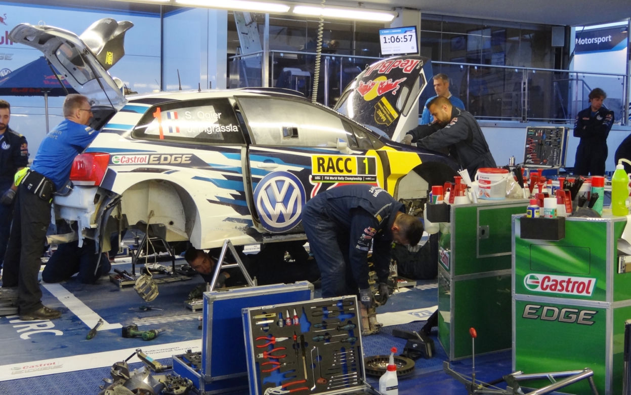 Strefa serwisowa, WRC, World Rally Championship, rajdy
