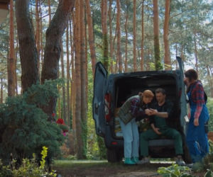 M jak miłość, odcinek 1605: Ula (Iga Krefft), Bartek (Arkadiusz Smoleński), Ola (Justyna Karłowska)