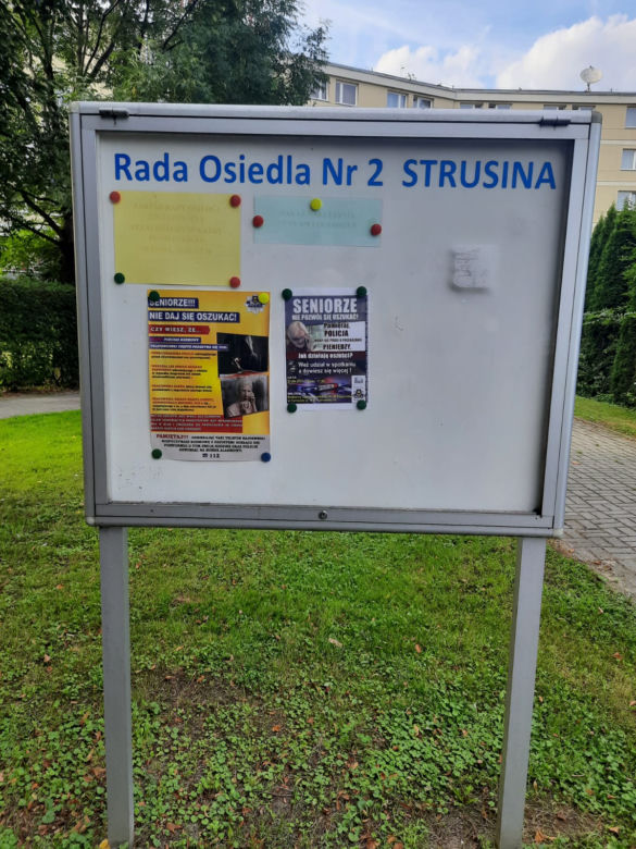 Tarnowscy policjanci ostrzegają seniorów przed oszustami