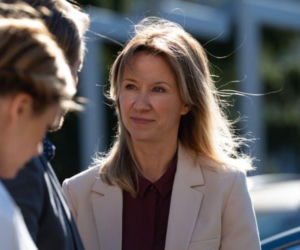 Na dobre i na złe odc. 975. Anita (Katarzyna Ankudowicz), Maks Beger (Tomasz Ciachorowski), Gloria (Aleksandra Grabowska)