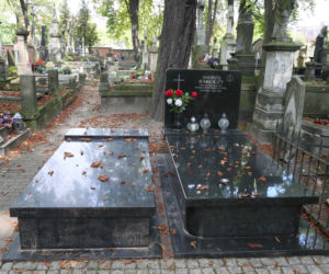 Tu spocznie Wiesław Gołas