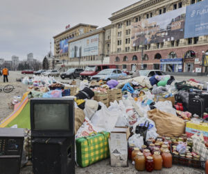 Wojna na Ukrainie - potężne wybuchy w Charkowie, ostrzał Kijowa