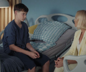 M jak miłość, odcinek 1915. Dorota (Iwona Rejzner), Franek (Jarosław Śmigielski)