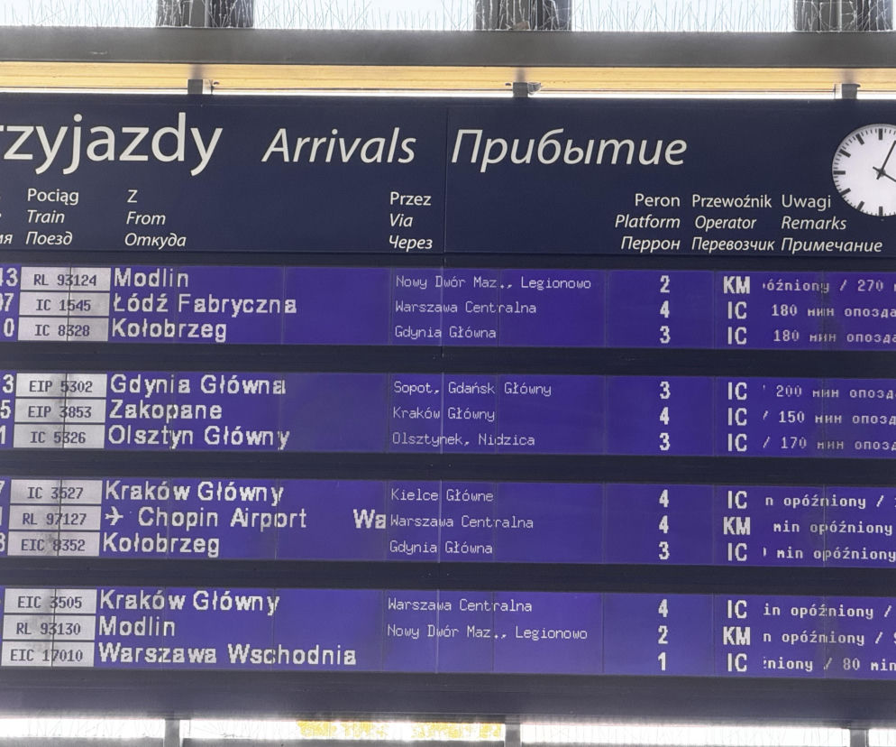 Gigantyczne opóźnienia na kolei. Pasażerowie omdlewają w skwarze