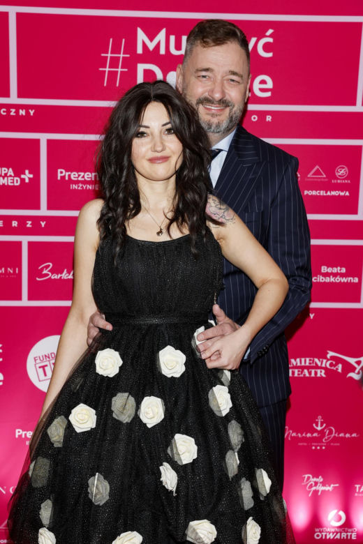 Maria Samuel i Jacek Rozenek