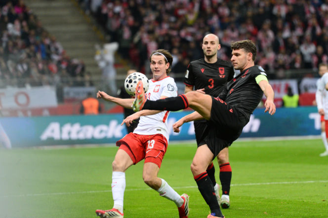 Barażowy mecz półfinałowy o awans do piłkarskich mistrzostw świata z Albanią