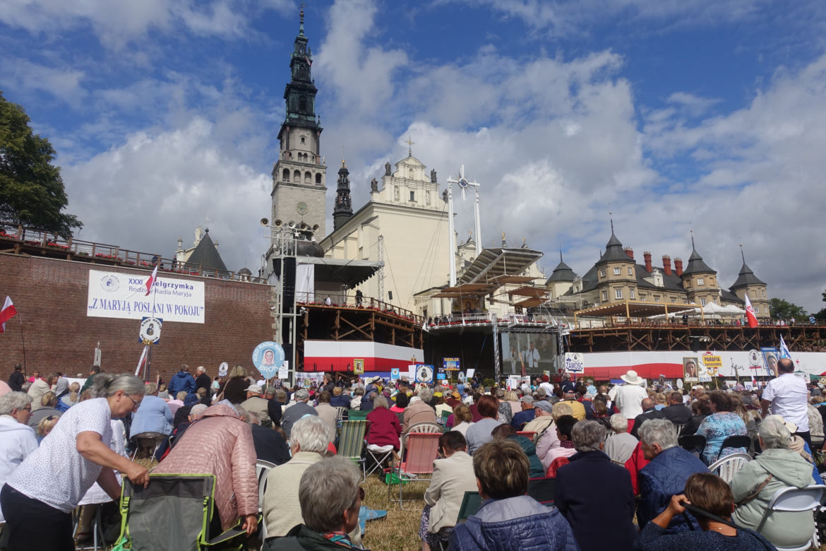 Pielgrzymka Radia Maryja do Częstochowy na Jasną Górę