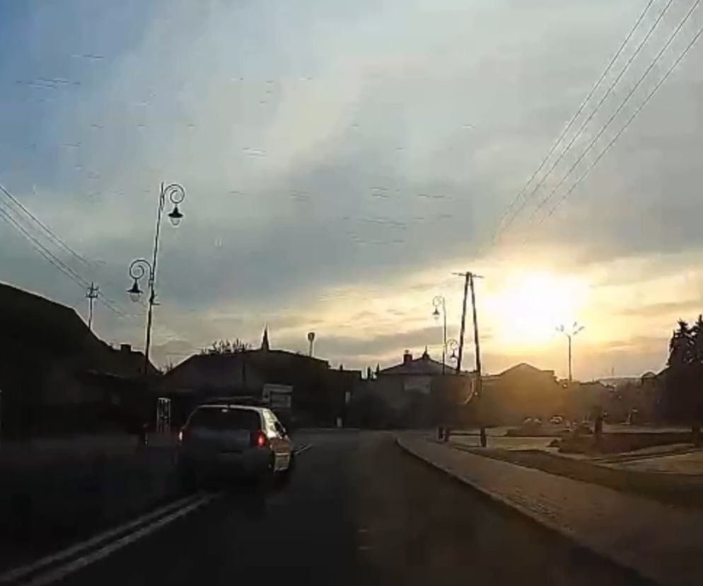 18-letni pirat drogowy w Ropczycach. Wszytsko się nagrało! [Wideo]