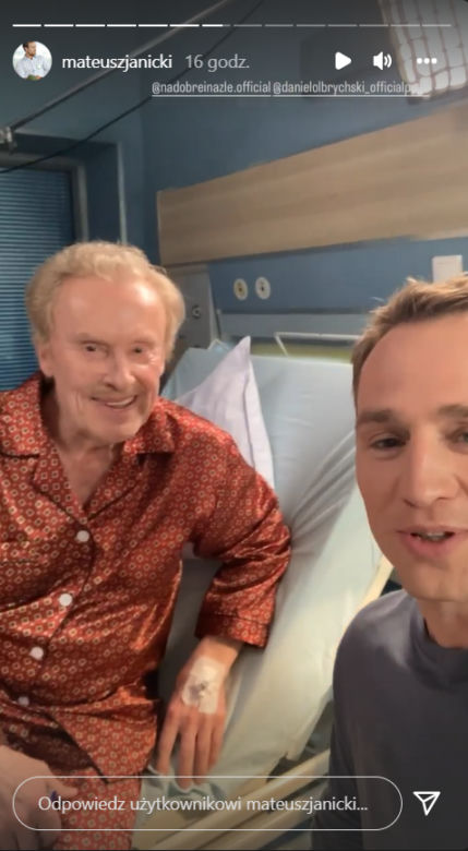 Na dobre i na złe po wakacjach 2022: Michał (Mateusz Janicki), Cezary Król (Daniel Olbrychski)