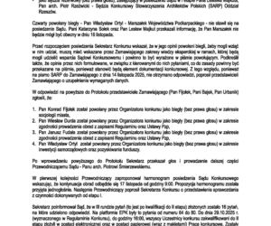 Protokół z II etapu konkursu na Bibliotekę Nową w Rzeszowie