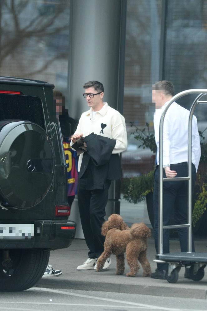 Lewandowscy przylecieli do Polski na święta