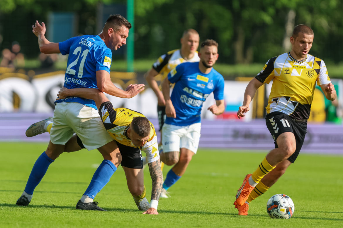 GKS Katowice pokonał Ruch Chorzów w Wielkich Derbach Śląska