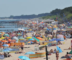 Tak zdzierają nad polskim morzem