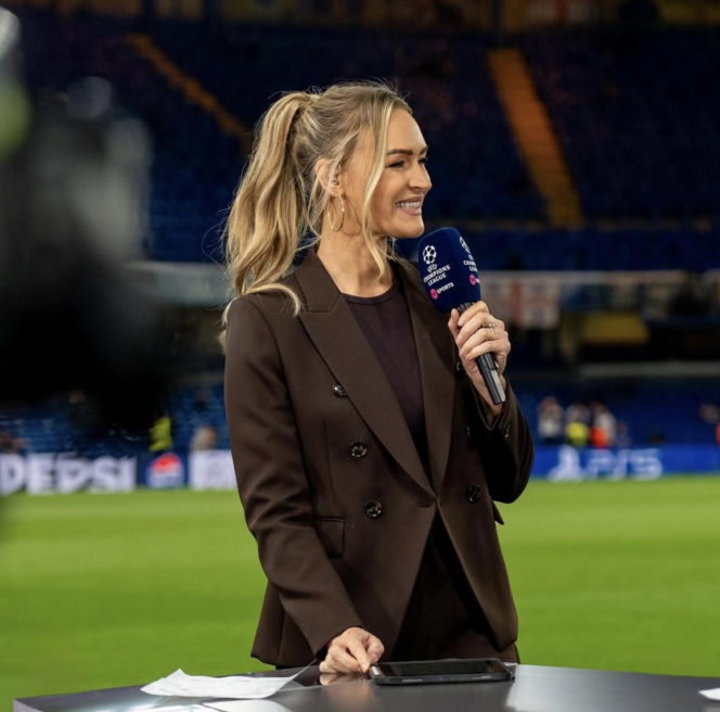 Laura Woods, słynna prezenterka telewizyjna