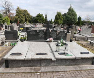 Tu spocznie Leszek Miller junior