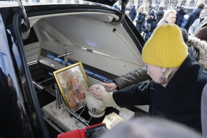 Pogrzeb Bożeny Dykiel