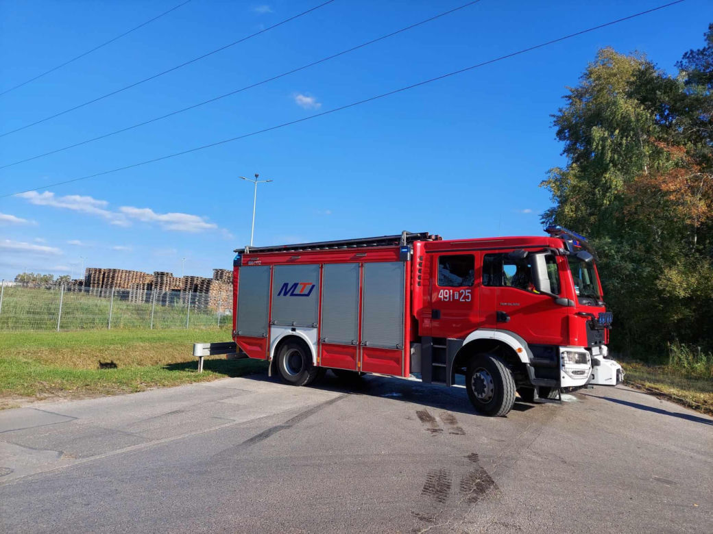 Wypadek na terenie SSE Starachowice