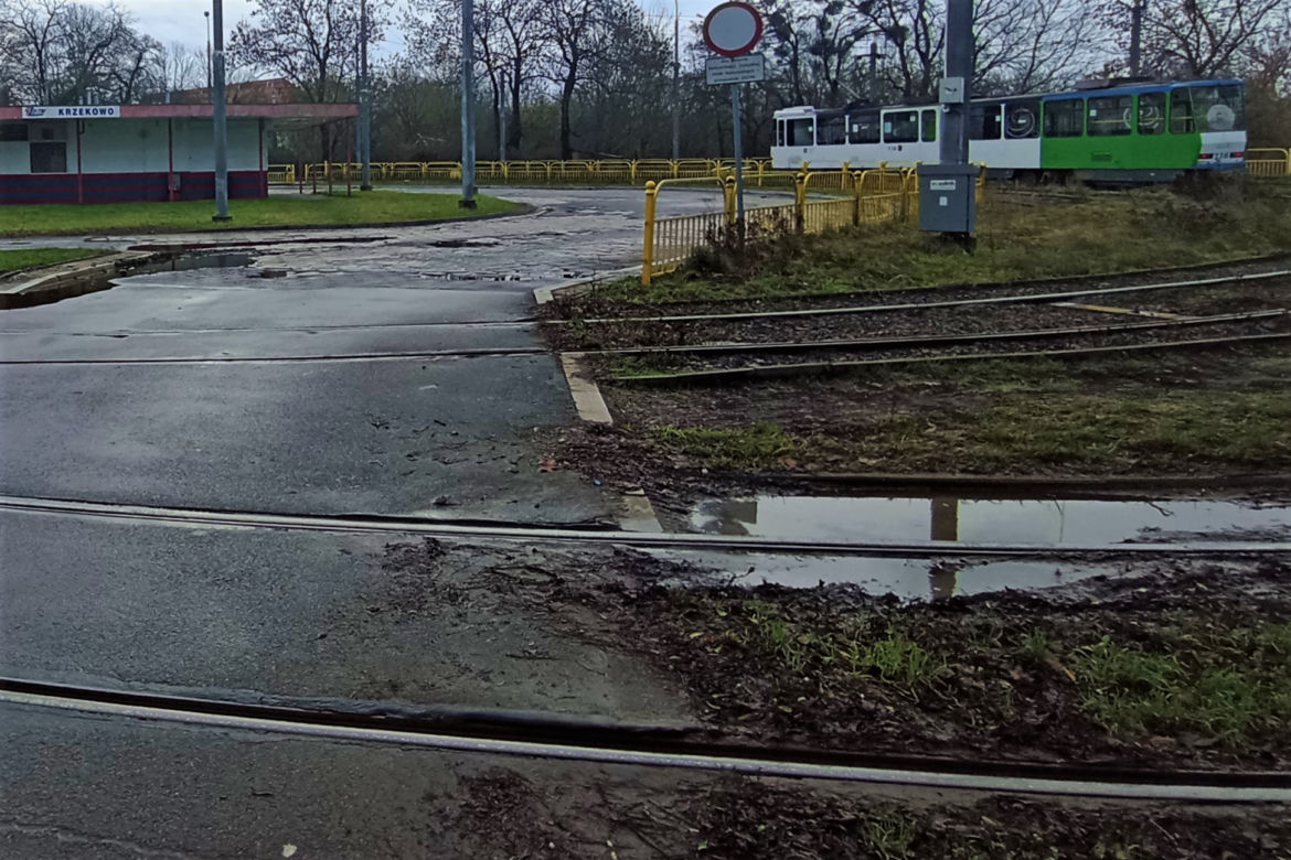 Pętla tramwajowa na Krzekowie