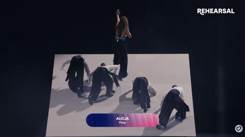 Tak wygląda występ Polski na Eurowizji. Alicja pokazała fragment swojego show! [WIDEO]