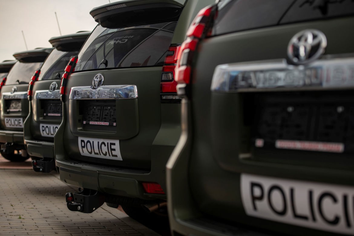 Toyoty Land Cruiser dla policji w Czechach