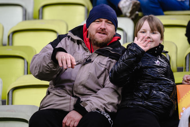 Lechia Gdańsk - Piast Gliwice: Zdjęcia kibiców z meczu 29. kolejki PKO BP Ekstraklasy