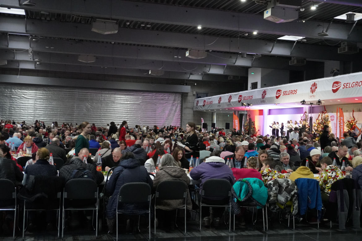 Wigilia Caritas Poznań 2024 