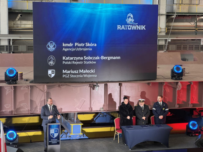 Budowa Ratownika ruszyła na dobre. Nowoczesny okręt wzmocni Marynarkę Wojenną