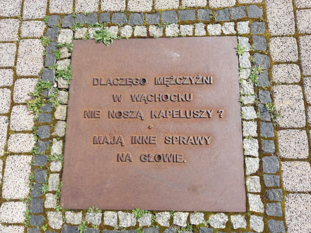 Aleja Humoru w Wąchocku