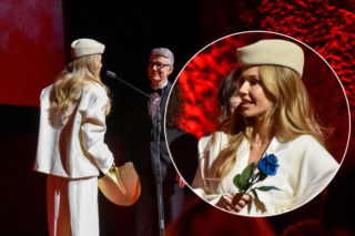 Doda zaskoczyła wszystkich! Nagle weszła na scenę ze złotą łopatą