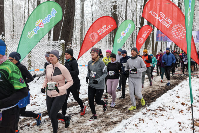Za nami kolejny bieg z cyklu City Trail w Katowicach w pięknej, zimowej aurze