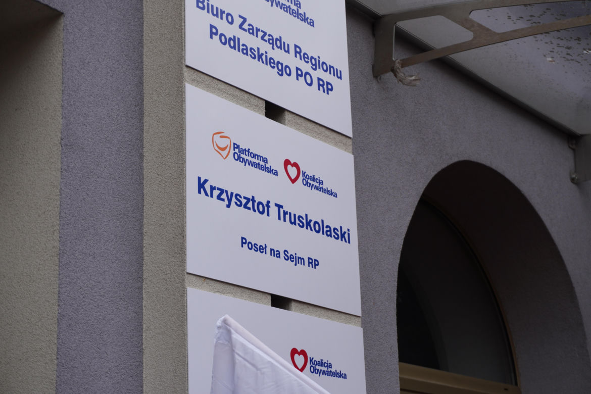 Protest rolników w Białymstoku. Przemarsz ulicami miasta 4 marca