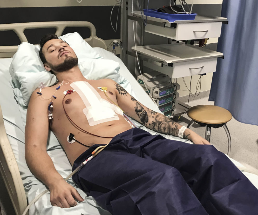 Wyjęli mu serce żeby go uzdrowić