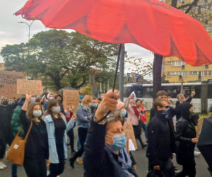 Protest kobiet w Szczecinie - 28.10.2020