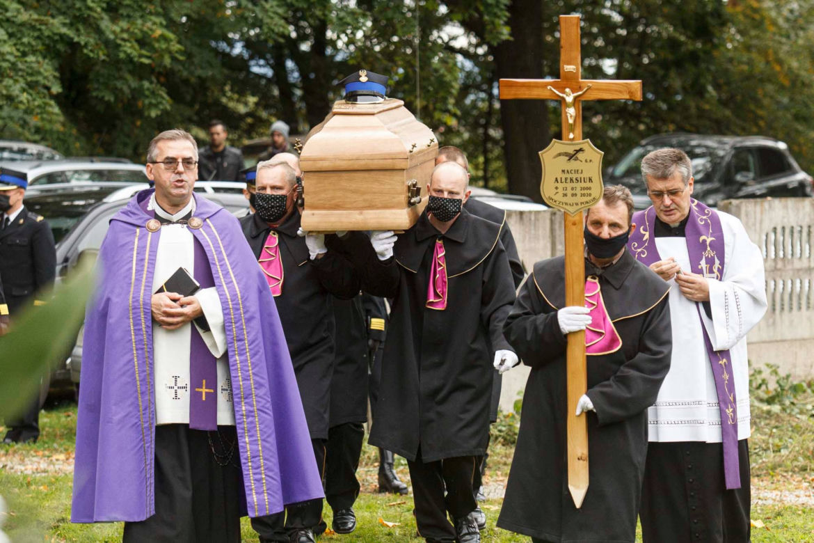 Pogrzeb Macieja Aleksiuka