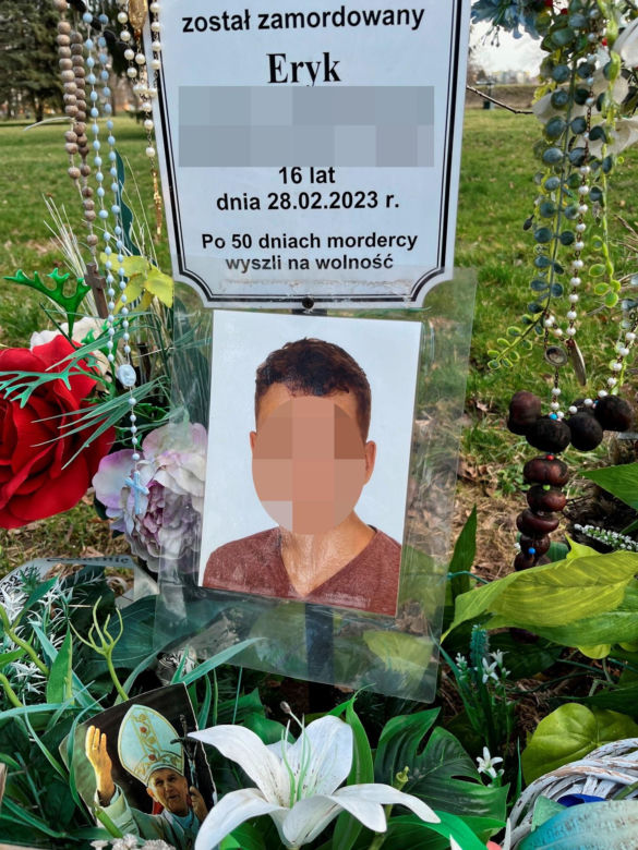 Zabójstwo 16-letniego Eryka. Nastolatek miał przed sobą całe życie. Ruszył proces. Sąd wyłączył jawność
