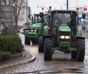 Strajk rolników w Bydgoszczy [ZDJĘIA]