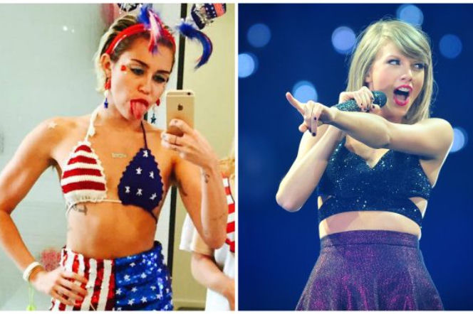Miley Cyrus i Taylor Swift 