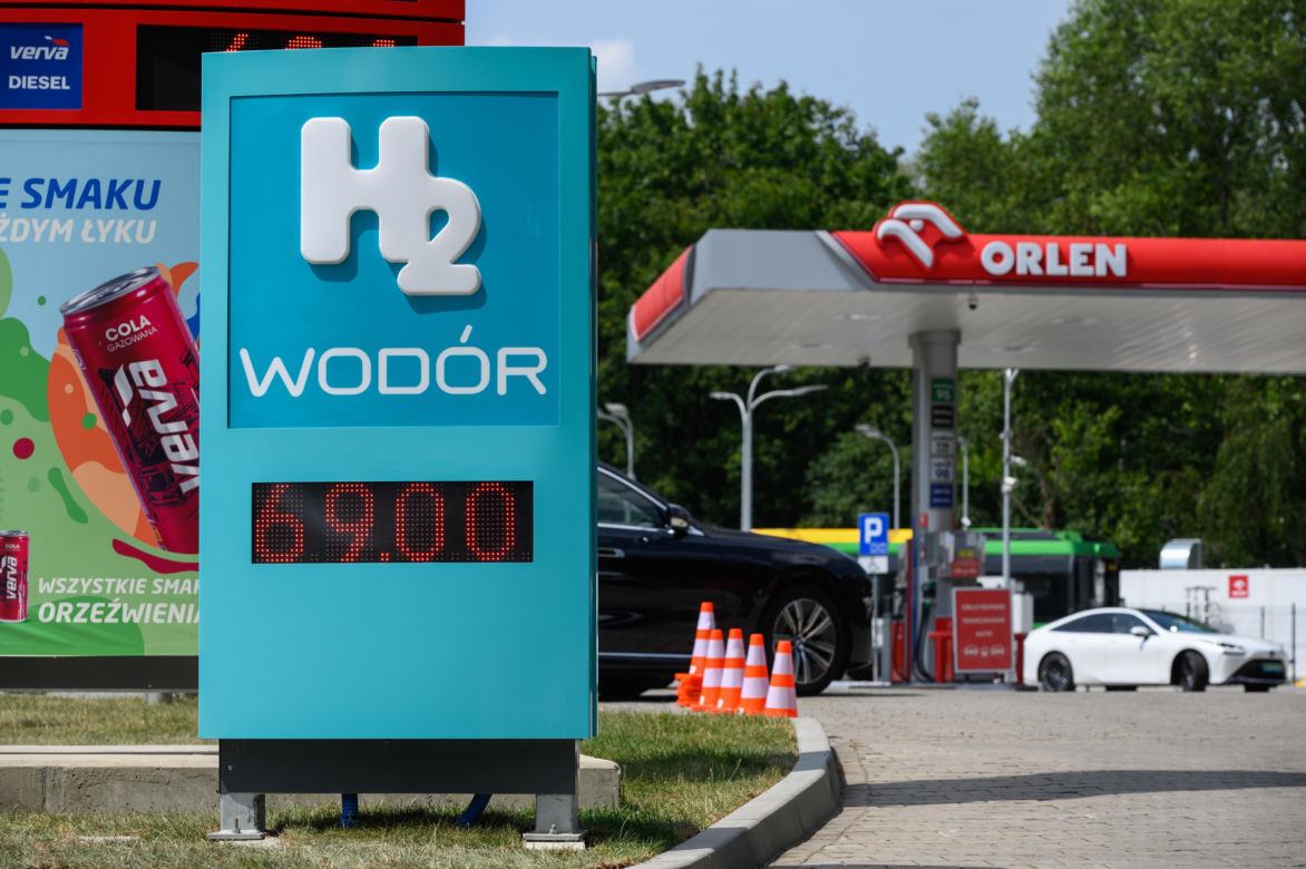 Otwarcie pierwszej w Polsce stacji wodorowej Orlenu 